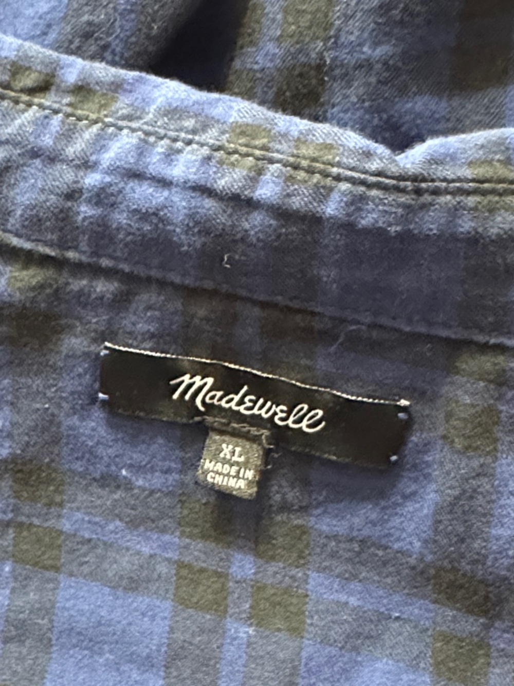 Madewell 100% Cotton Wrap Front Top - Picture 6 of 7